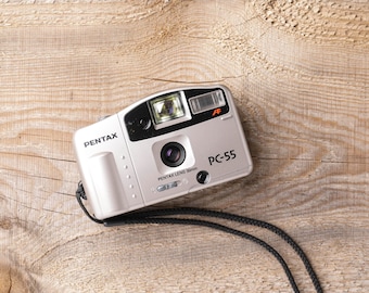 Pentax PC 55 - 35mm Point and Shoot Camera (Fully Tested & 100% Work)
