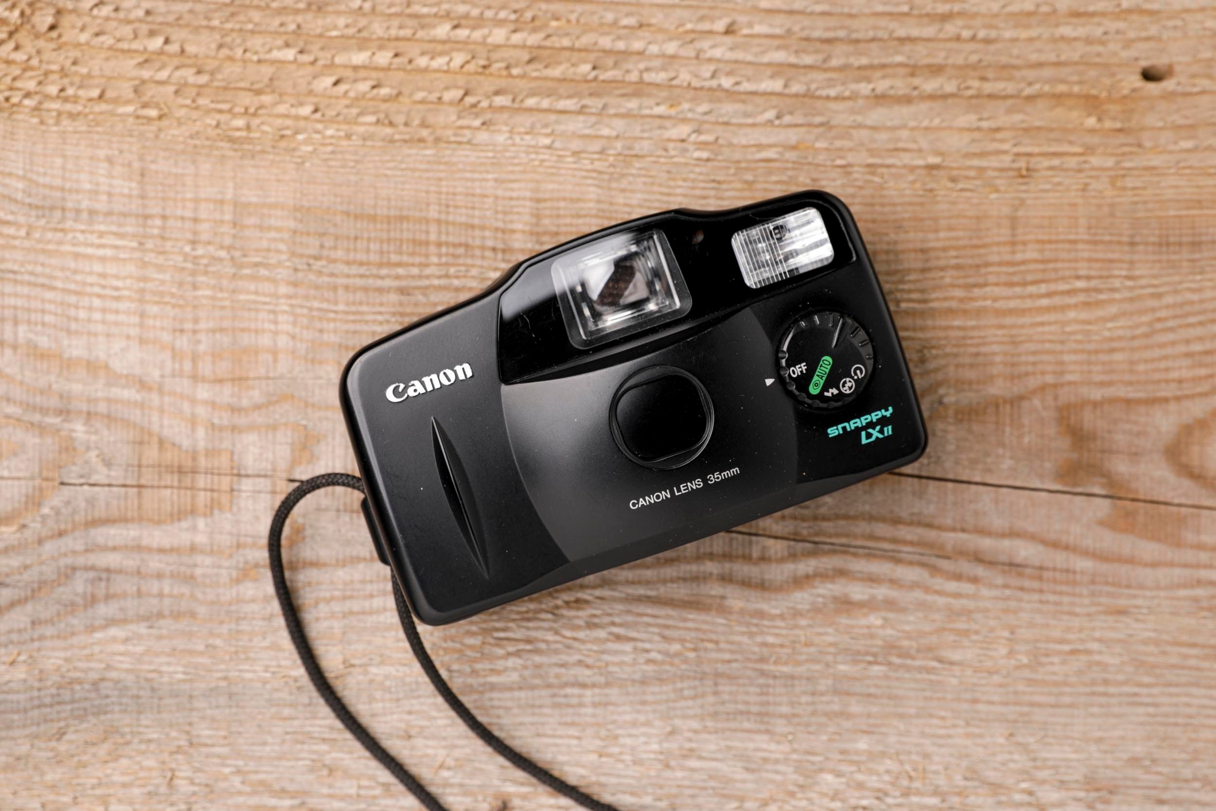 Canon Snappy LX II Point and Shoot 35mm Film Camera (fully