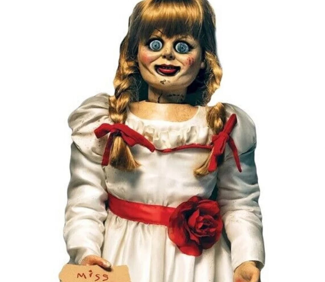 NEW Halloween the Conjuring Annabelle Prop Doll Trick or Treat Studios