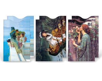 Art Ladies RFID Protection Card Sleeves: Anti-Theft Security, 6-Pack