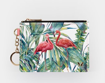 Maple Memories Flamingo Floral Portable Canvas Coin Purse Change Purse Pouch Mini Wallet Gifts For Women Girls Maple Memories Flamingo Floral Portable Canvas Coin Purse Change Purse Pouch Mini Wallet Gifts For Women Girls