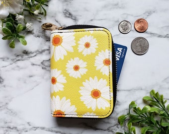 ★LE MASQUE★送料込み★Daisy Keyring Coin Zipper Card Wallet Designer fashion, Seoul-fully created | W Concept