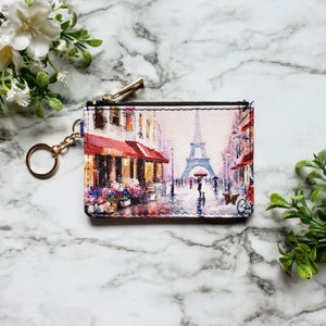 Paris Passport Case, Designer Travel Wallet