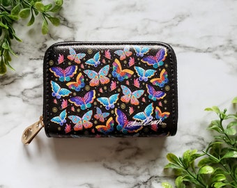 bright colored wallets