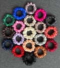 100% Premium silk scrunchies  (EXTRA MINI size) - choose your colors by leaving a note | bridesmaids | birthday | teacher | gift product logo