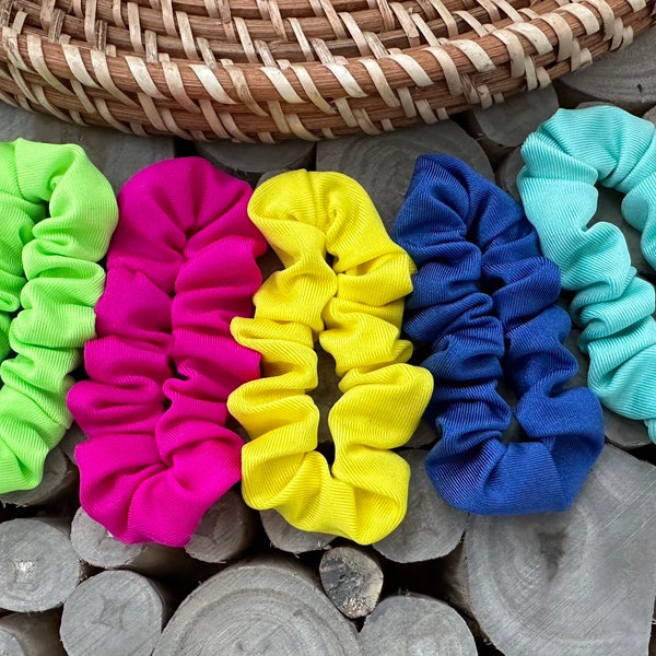 Mini swim scrunchies  | swimming | pool | water | aquatic | gym | yoga | dance | ballet | training | exercise | beach | soft | lightweight