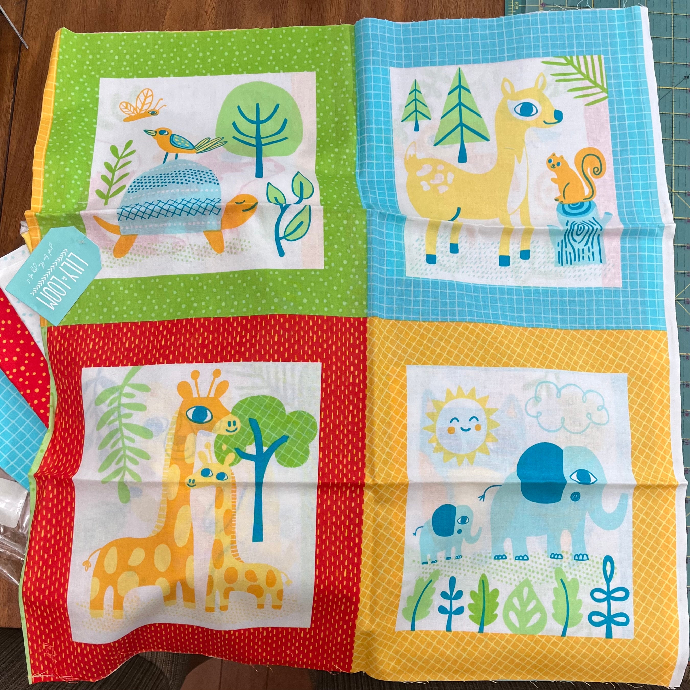 Animal Crackers Quilt Kit by Better off Thread Etsy