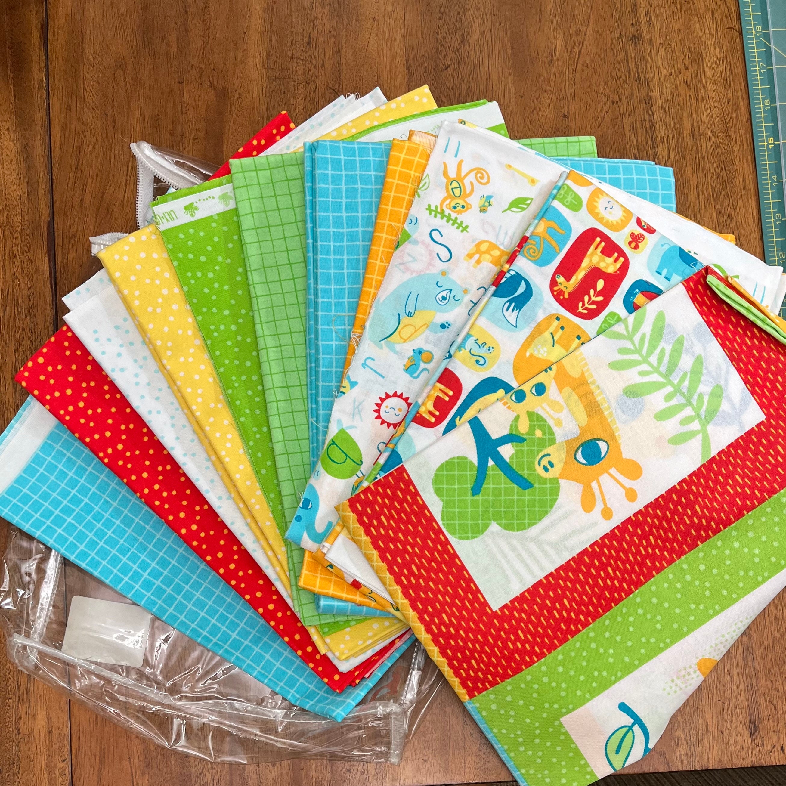 Animal Crackers Quilt Kit by Better off Thread Etsy