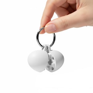 Be2webo Portable Egg Keyring Laptop Stand: Ergonomic Silicone Cooling Foot (2set/4pcs) image 2