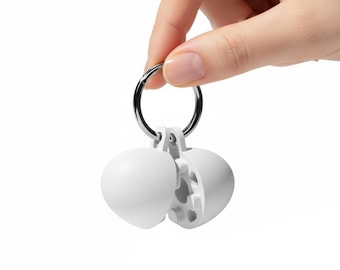 Soporte portátil para portátil Be2webo: Base ergonómica de silicona con sistema de refrigeración.