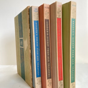 Readers Digest Teen Treasury Book Set Vintage