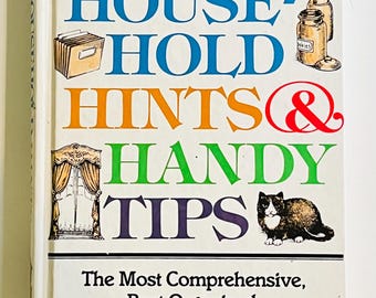 Household Hints and Handy Tips / Vintage Readers Digest Book Hardback