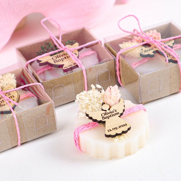 Handmade Baptism Soap Favors, Baptism Favors for Guests in Bulk, 1st Communion Favors, Baptism Gifts, Baby Shower Favors, Christening Gifts