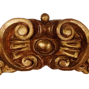 A Splendid Antique French Hand Crafted Wooden Gilded Panel, Α Spectacular Carved Gilt Wall Architectural Home Decor, 19th Century