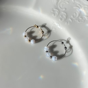 gemas de anillo de ansiedad hechas a mano y acero inoxidable imagen 7
