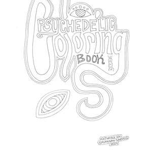 Psychedelisch kleurboek voor volwassenen vol. 1