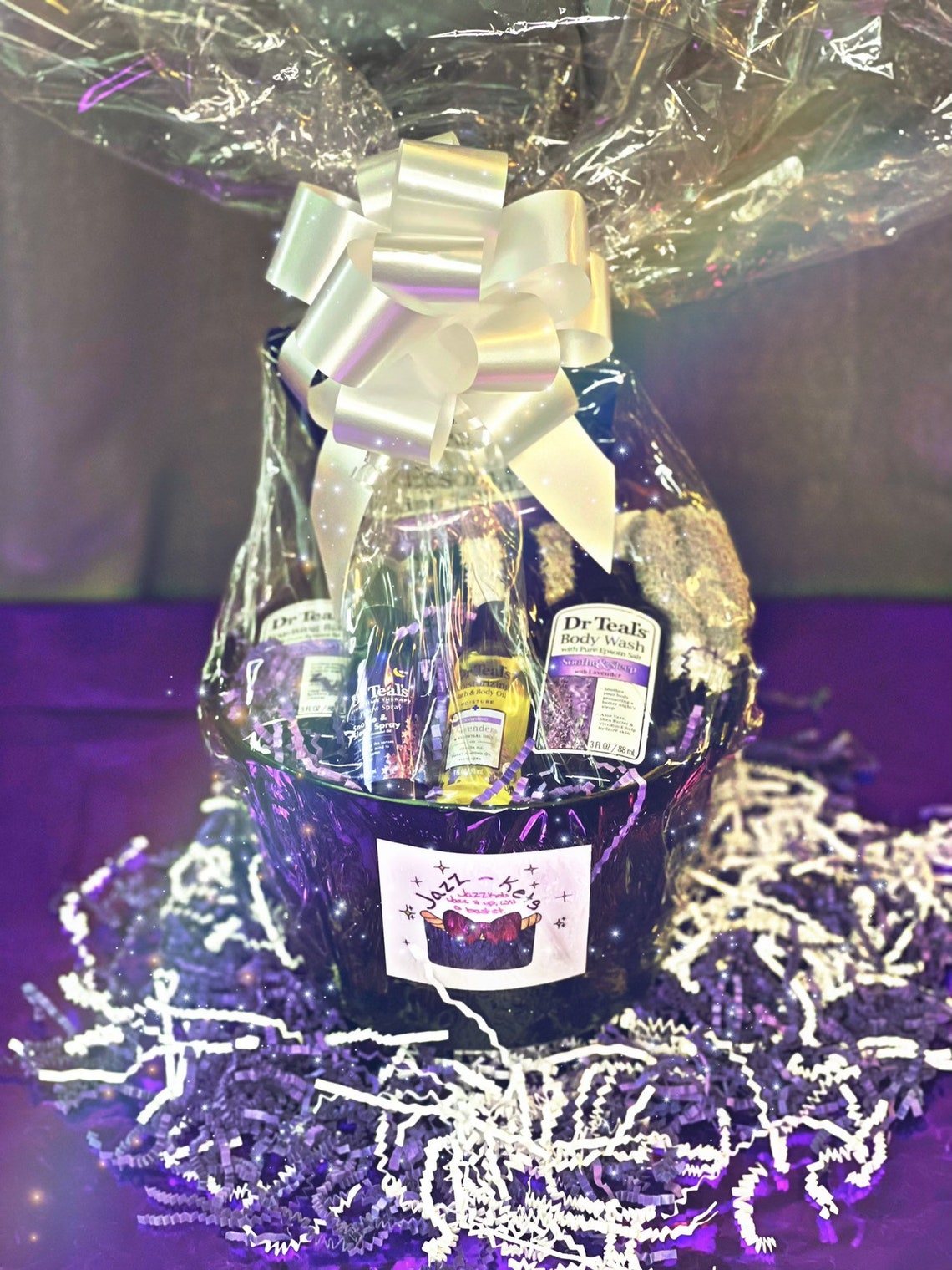 Lavender scented basket for her Etsy
