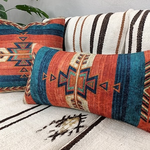 oreiller de décoration intérieure, taie d'oreiller tribal, coussin de banc, oreiller contemporain, oreiller aztèque, oreiller de corps, respectueux de l'environnement, oreillers d'intérieur, PT 58