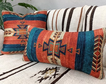 oreiller de décoration intérieure, taie d'oreiller tribal, coussin de banc, oreiller contemporain, oreiller aztèque, oreiller de corps, respectueux de l'environnement, oreillers d'intérieur, PT 58