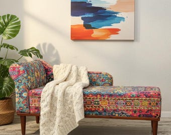 lounging chair, meditation sofa, sleeper sofa, chaise lounge sofa, bohemian sofa, dressing bench, handmade furniture, cat couch, SOFA 40