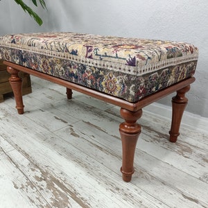 Hallway bench, Vanity bench, Dining bench, Upholstered bench, Farmhouse bench, Bench for entry, Coffee table, End of bed bench, BENCH 1015