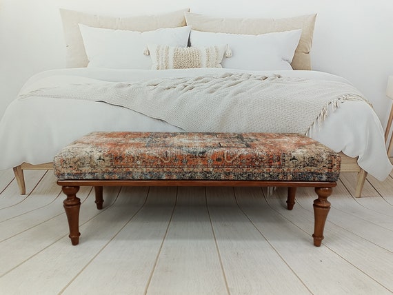 Wooden bedroom bench seat sales