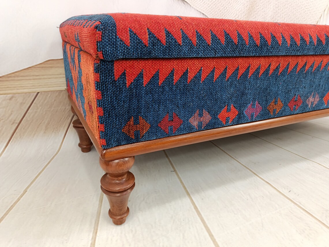 Storage Ottoman Entryway Bench Bedroom Bench Console Table Etsy