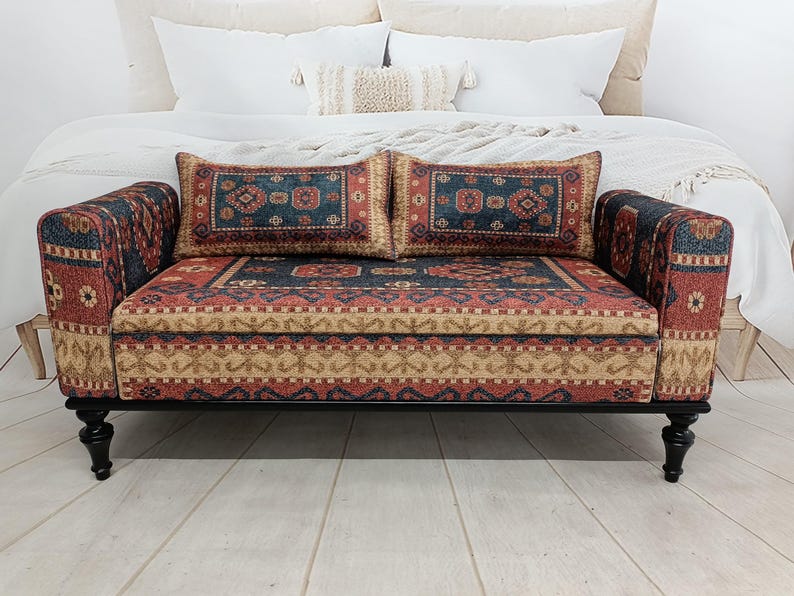 Ottoman Storage, Day Bed Sofa, End Of Bed Bench, Handmade Furniture, Dining Chair, Kitchen Chair, Lounge Stool, Farmhouse Bench, ST18x51 162
