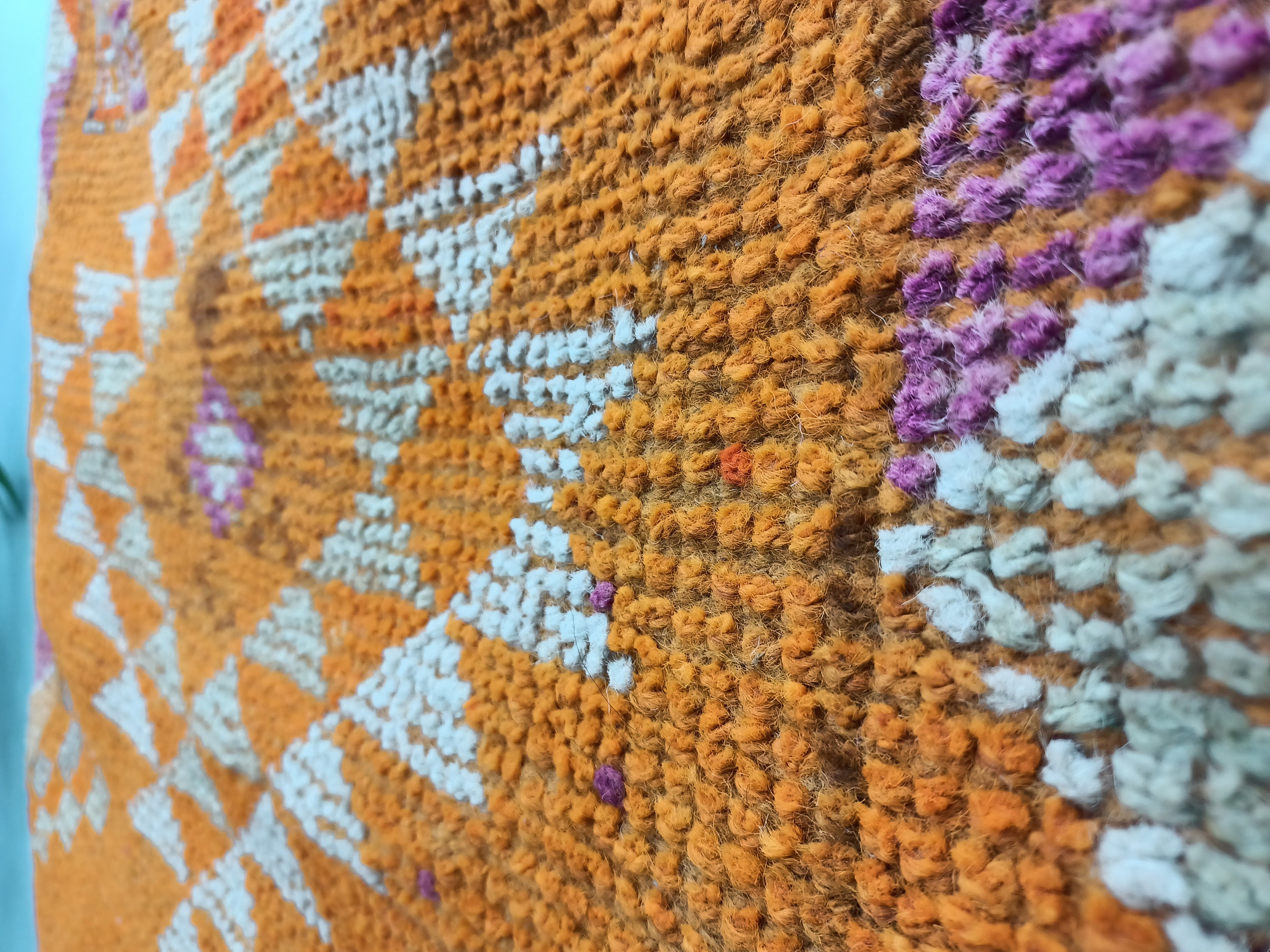 Herki Runner Rug, Hallway Rug, Orange Rug, Entryway Rug, Comfy Rug ...