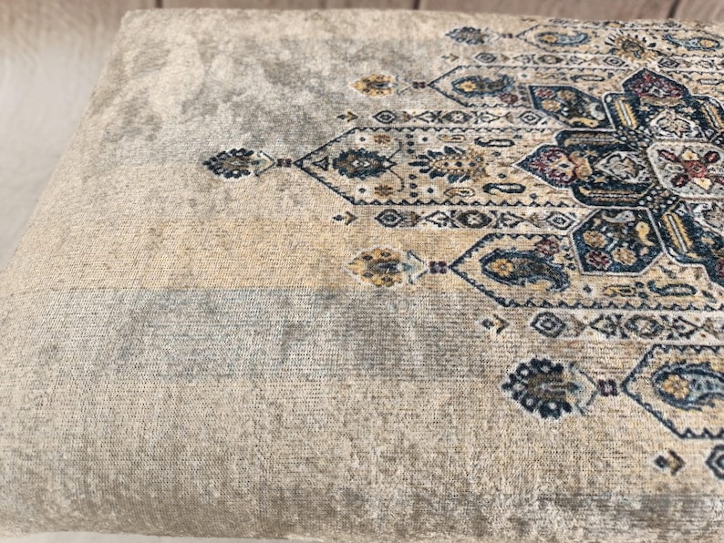 Sgabello da letto, Sgabello a sella, Poggiapiedi, Pouf per sedie a dondolo, Mobili artigianali, Sgabello basso, Portaoggetti per divano, Sgabello boho, Pouf, 41 immagine 13