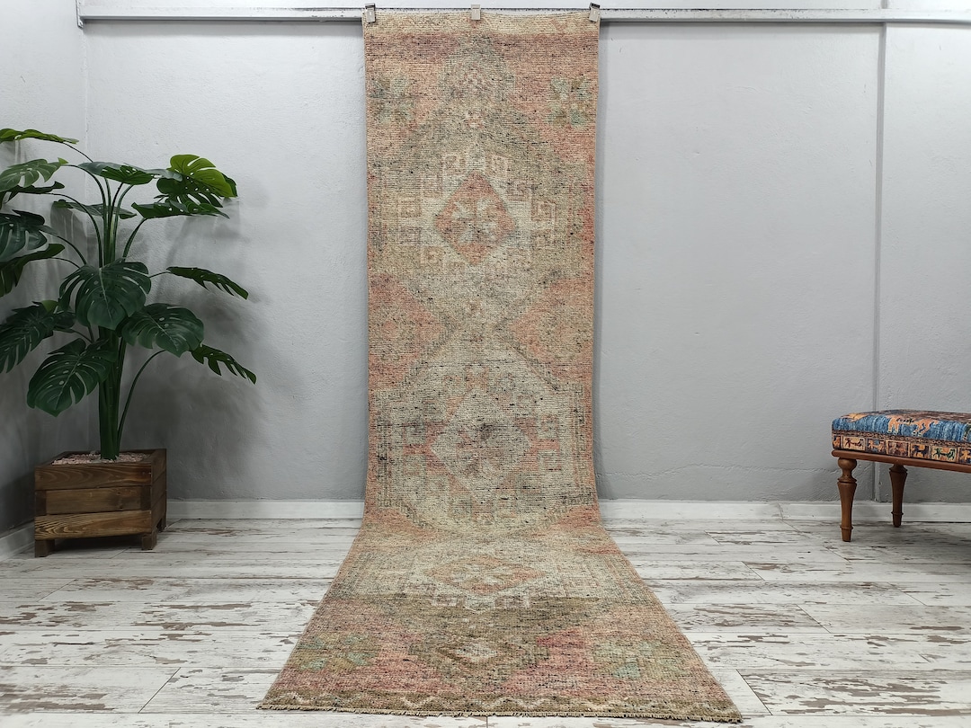 Rugs for Kitchen, Primitive Rug, Soft Wool Rug, Corridor Rug, Pale Rug ...