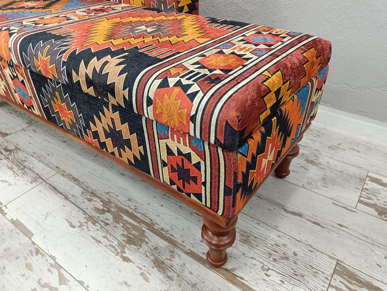Upholstered chaise lounge, Living room sofa, Aztec chair, Lounging chair, Saloon sofa, Bench with back, Storage bed, Ottoman bench, SOFA 00