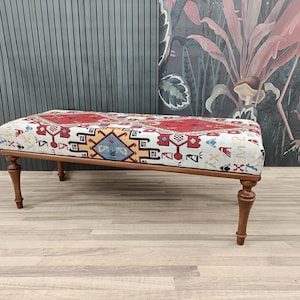 Kilim Bank, Deckenbank, Flurbank, Klavierbank, Foyerbank, Essbank, 18x18x48, BENCH 1146