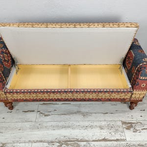 King bed bench, Storage sofa couch, Sleeper sofa, Sofa bench, Daybed with storage, Upholstered sofa couch, Bedroom furniture, MTL 18x51 162 image 2