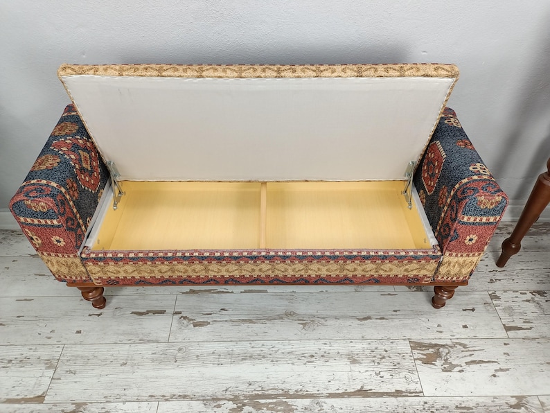 King bed bench, Storage sofa couch, Sleeper sofa, Sofa bench, Daybed with storage, Upholstered sofa couch, Bedroom furniture, MTL 18x51 162 image 2