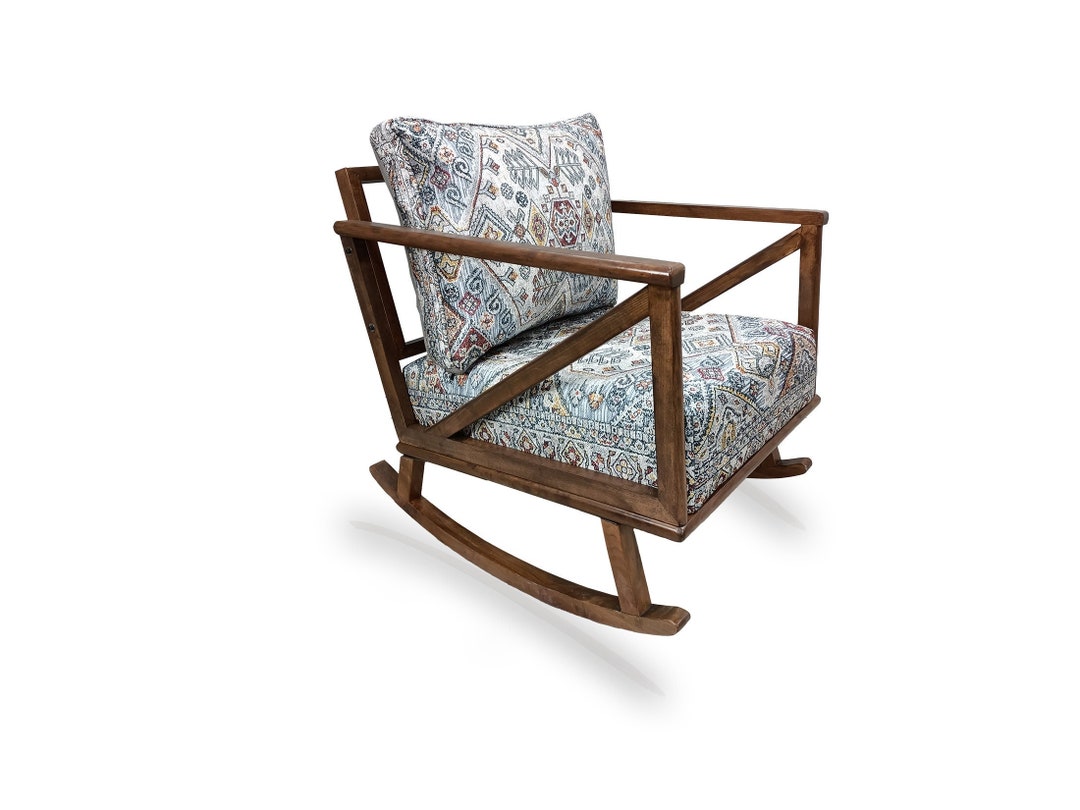 Fireside Rocking Chair Reading Rocking Chair, Patio Chair, Relaxing Chair, Boho Chair, Reading Chair ...