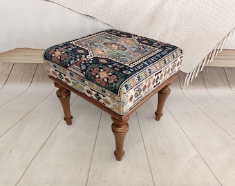 Vanity chair, Footstool bench, Bean bag chair, Upholstered bench, Bench with cushion, Foot rest, Dorm chair, Sitting bench, VT 160 18x18