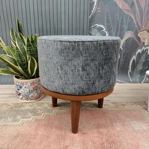 Footstool bench, Cylinder stool, Deck stool, Ottoman stool, Resting stool, Dorm stool, Recliner stool, Gift bench, Piano bench, FS KM-21