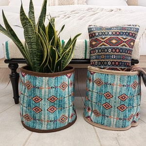 planter bag, multipurpose basket, retro basket, hanging basket, plant pot basket, basket for plants, hallway organizer, plant bag, PTB 56-2