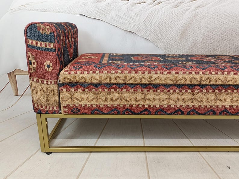 King bed bench, Storage sofa couch, Sleeper sofa, Sofa bench, Daybed with storage, Upholstered sofa couch, Bedroom furniture, MTL 18x51 162 image 4