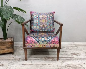 Cocktail Chair, Bohemian Armchair, Accent Chair, Reading Chair