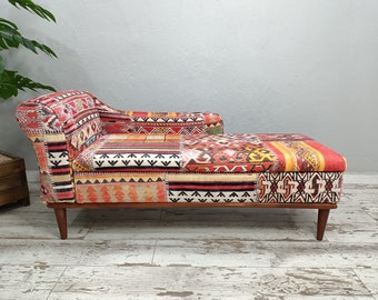 bohemian chaise lounge, sleeper sofa, bench with back, storage bed, meditation sofa, entry bench, cat couch, upholstered sofa couch SOFA 883