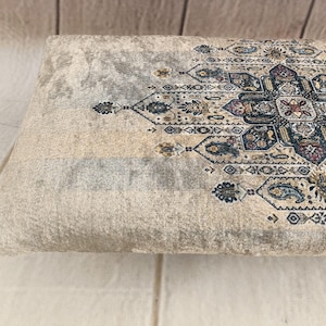 Sgabello da letto, Sgabello a sella, Poggiapiedi, Pouf per sedie a dondolo, Mobili artigianali, Sgabello basso, Portaoggetti per divano, Sgabello boho, Pouf, 41 immagine 12
