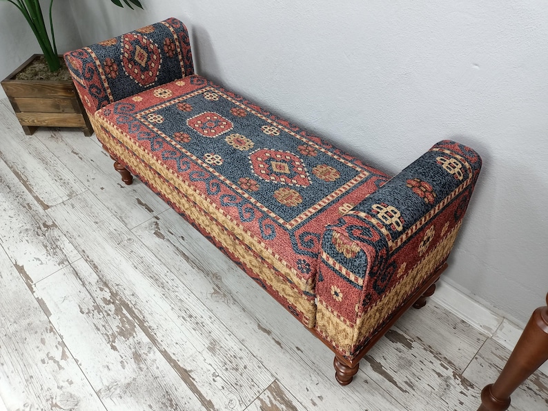 King bed bench, Storage sofa couch, Sleeper sofa, Sofa bench, Daybed with storage, Upholstered sofa couch, Bedroom furniture, MTL 18x51 162 image 9