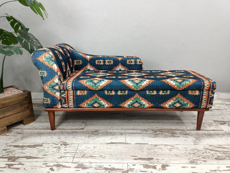 Chaise lounge chair, Dressing chair, Sleeper sofa, Reading nook, Storage sofa, Upholstered couch, Wedding chair, Bohemian sofa, SOFA 159