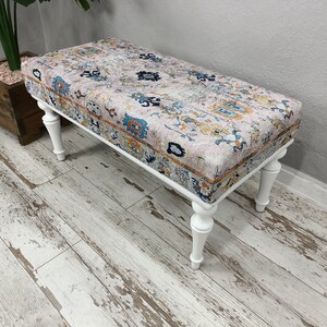 Bedroom Bench, Handmade Furniture, Bohemian Bench, Dining Bench ...