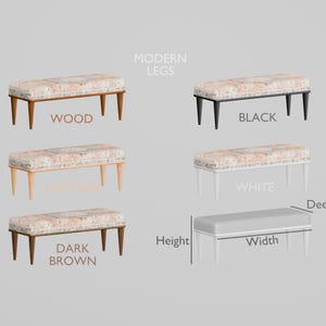 Upholstered Bedroom Bench, Turkish Rug Ottoman, Wooden Coffee Table, Kitchen Furnitures, Window Bench Seat, Padded Pouffe Ottoman, BENCH 794