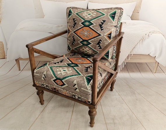 Aztec print chair hotsell
