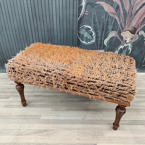 Piano Bench, Vanity Stool Pouf, Upholstered Ottoman, Kitchen Seat, Bench For Bedroom, Dining Seat, Hallway Bench, 18x18x36&#39;&#39; BENCH 484