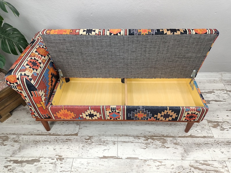 Upholstered chaise lounge, Living room sofa, Aztec chair, Lounging chair, Saloon sofa, Bench with back, Storage bed, Ottoman bench, SOFA 00